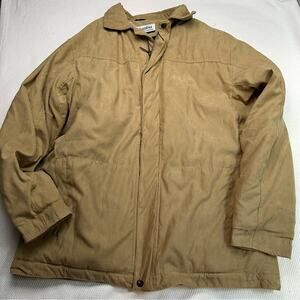 Columbia Loma Vista insulated coat men’s size Large, faux suede, omni-shield